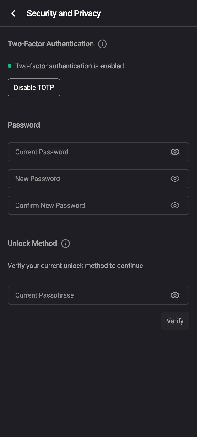 Done — two-factor authentication is enabled.
